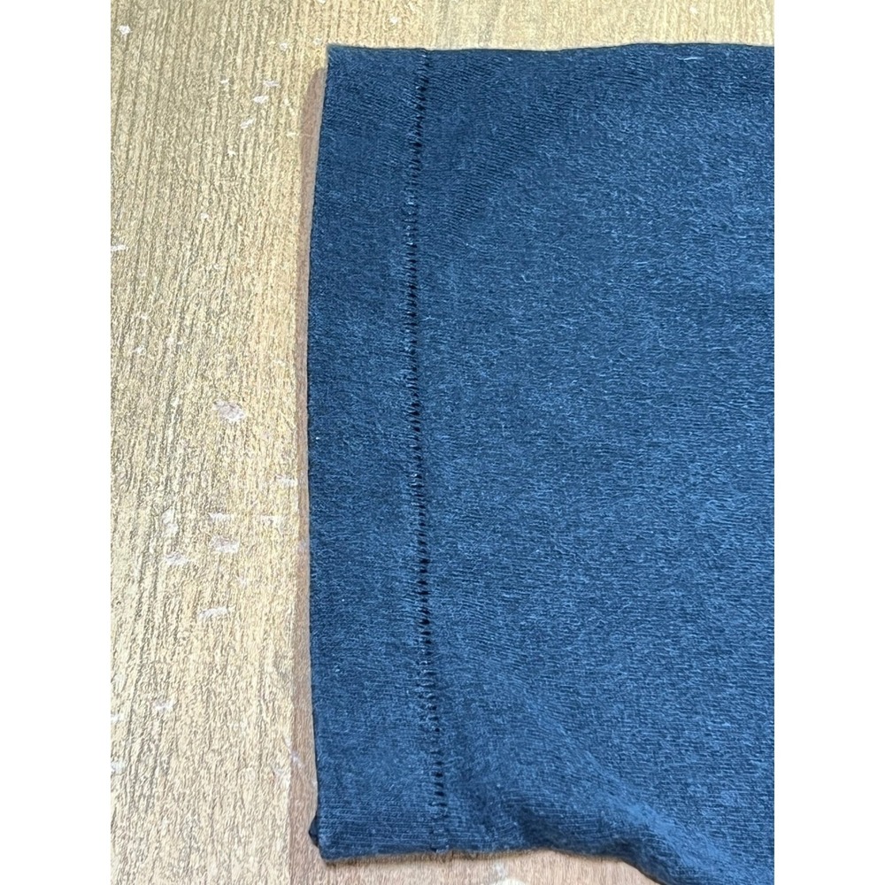 BVD vintage premium Pocket T-Shirt Mens XL Black Single Stitch Made in USA - Picture 7 of 14